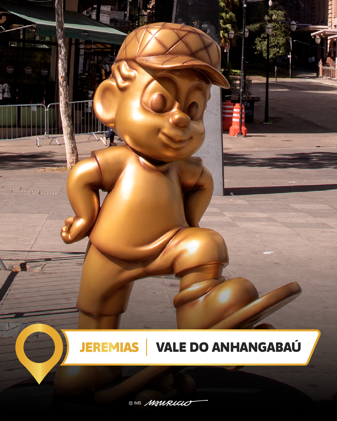 Estátua Mauricio de Sousa 6